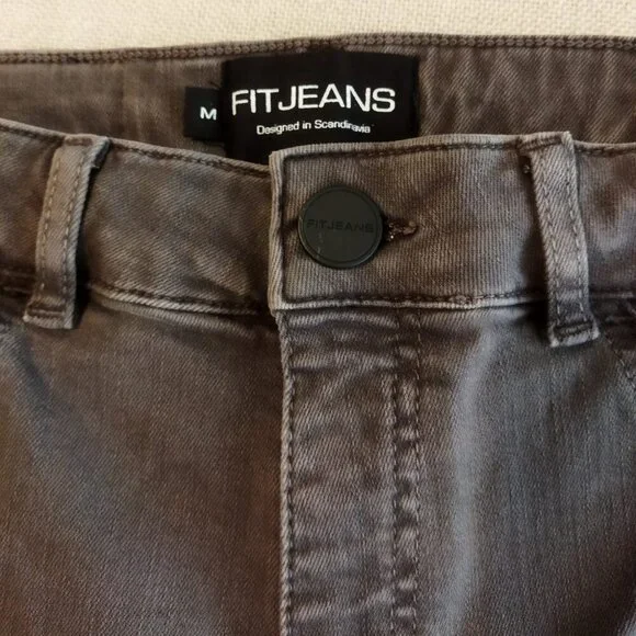Fitjeans Pastel Flared - Charcoal Size M - Picture 6 of 8